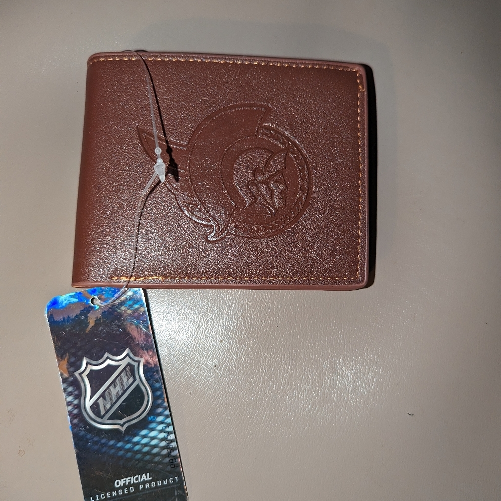 Ottawa Senators leather wallet